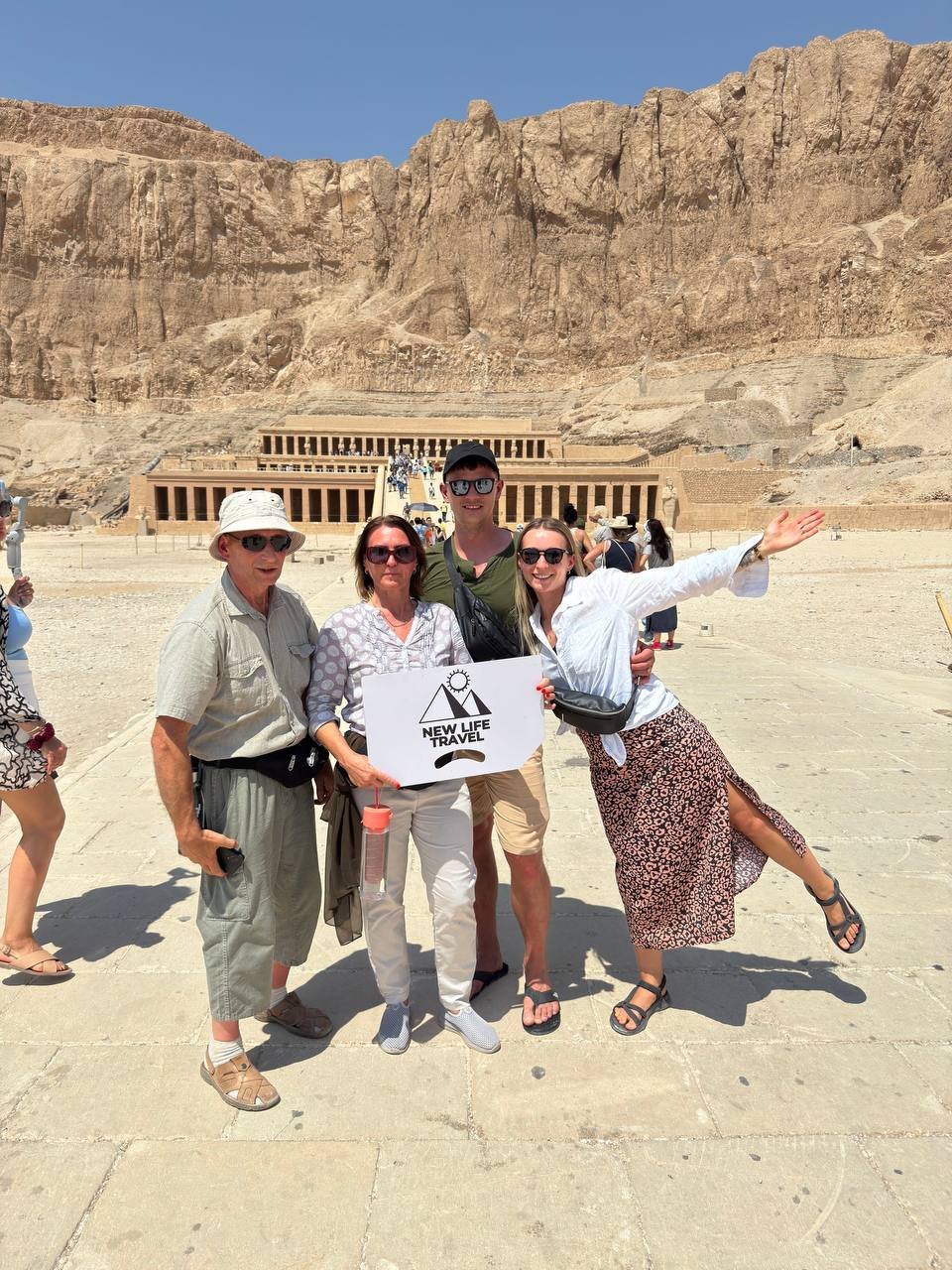 Group photo with the Sphinx